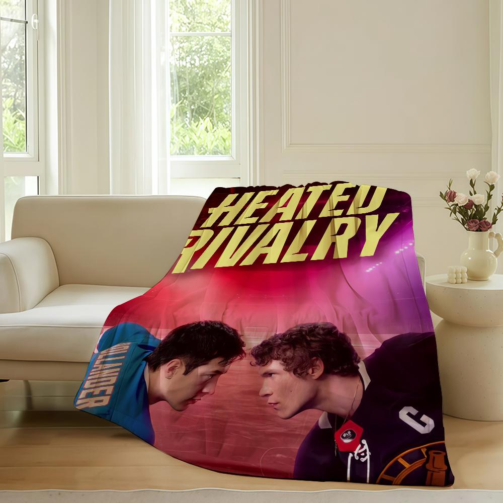 Popular TV Series H-Heated Rivalry Blanket Warm Soft Suitable For Bedroom Sofa Bed Living Room Office Travel Camping Gifts