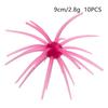 10 Pezzi 2,8g 8,7g Esca Morbida Riccio di Mare TPE Silicone Lure da Pesca Attrezzatura Portatile per Pescatori Principianti