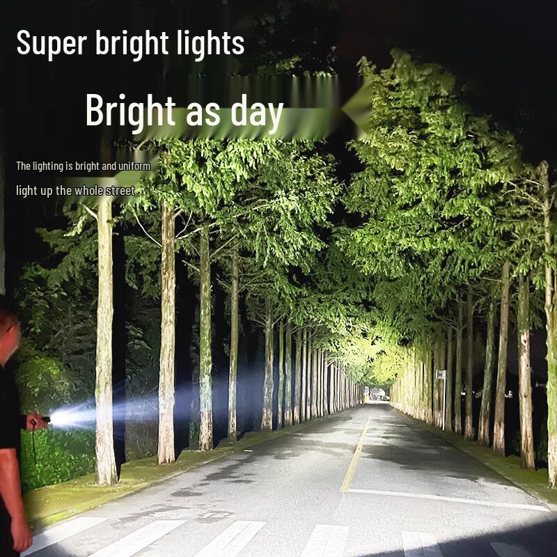 SHENYU Rechargeable Zoom Flashlight