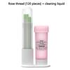 Pierced Ear Cleaning Set Solution Floss Cotton Thread Ear Hole Aftercare Tool Kit Disposable Earrings Hole Cleaner