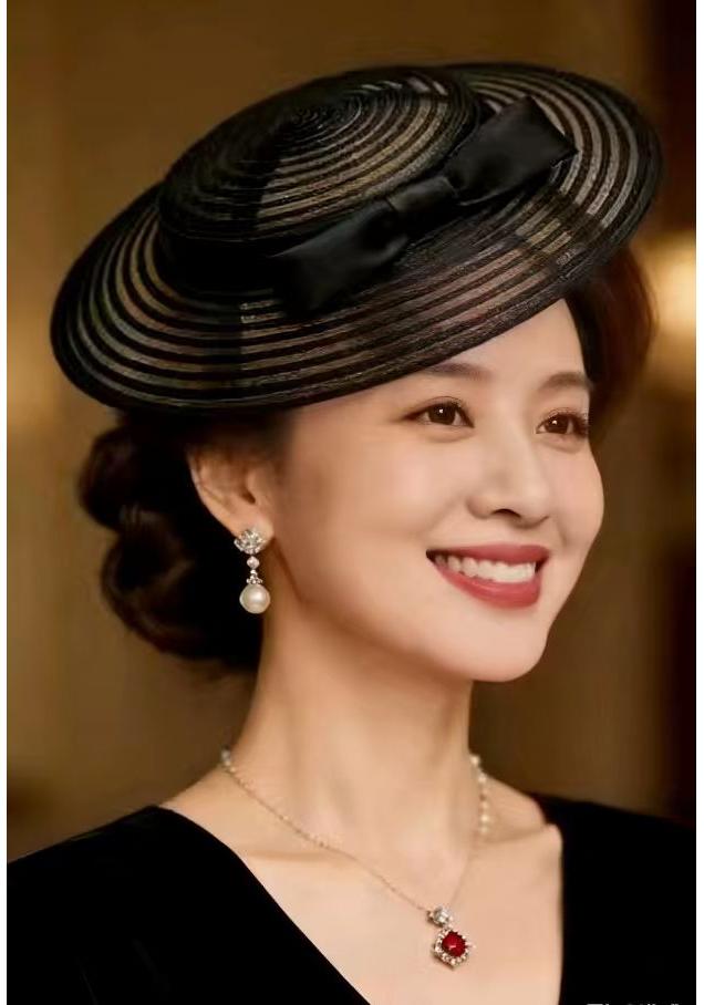 British Elegant Retro Spring Summer New Arrival Bow Decorated Banquet Sun Hat For Women Fashionable Outdoor Headwear