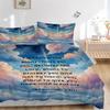 3pcs Jeremiah Design Printed Bedding Set, Soft and Comfortable Quilt Cover for Bedroom, Guest Room (1 Duvet Cover + 2 Pillowcases