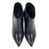 CELINE 38 Stiefel schwarzes Leder Damen