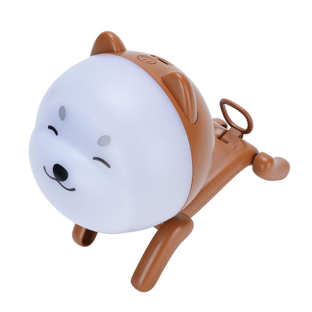 Dog Projector Night Lamp Rotating Pattern LED Star Light Projector Portable Cute Bedside Lamp for