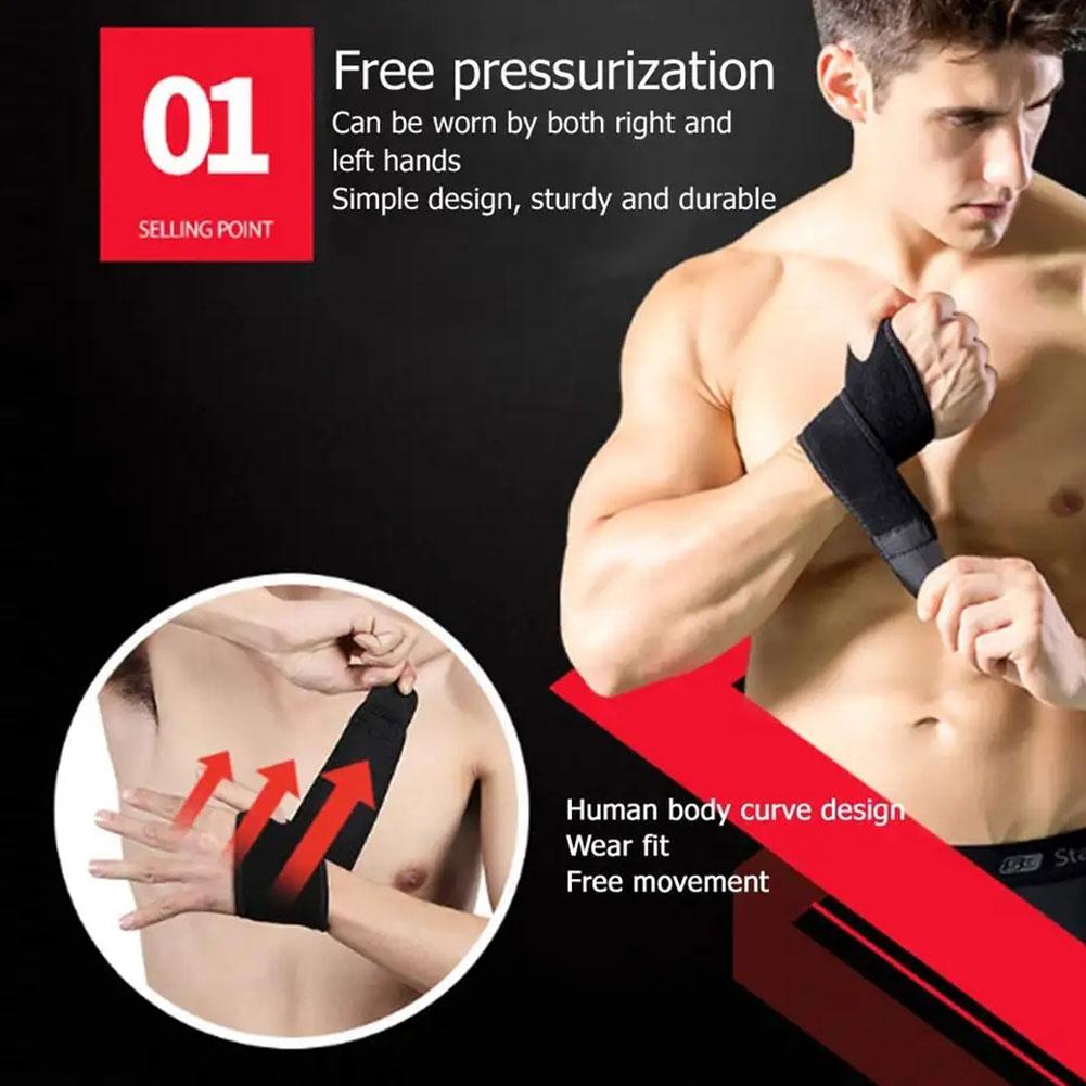 Armband Handgelenkstütze Gewichtheben Gym Training Supplies Schutz Klammer atmungsaktiv Schweiß absorbieren Riemen Handgelenk Sport