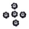 1 pezzo bici bicicletta ciclismo tubo sterzo cuffia in alluminio dado a stella 1 1/8" 28,6 mm