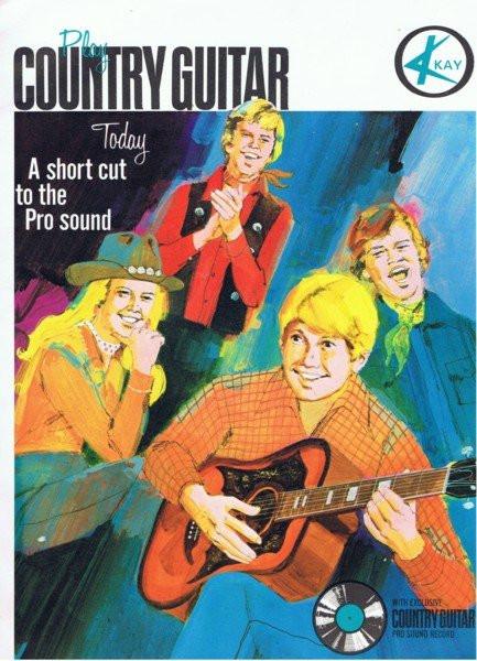

7inch Record JERRY ACKLEY Play Country Guitar Today JAMC6125 Kay US Childrens Used
