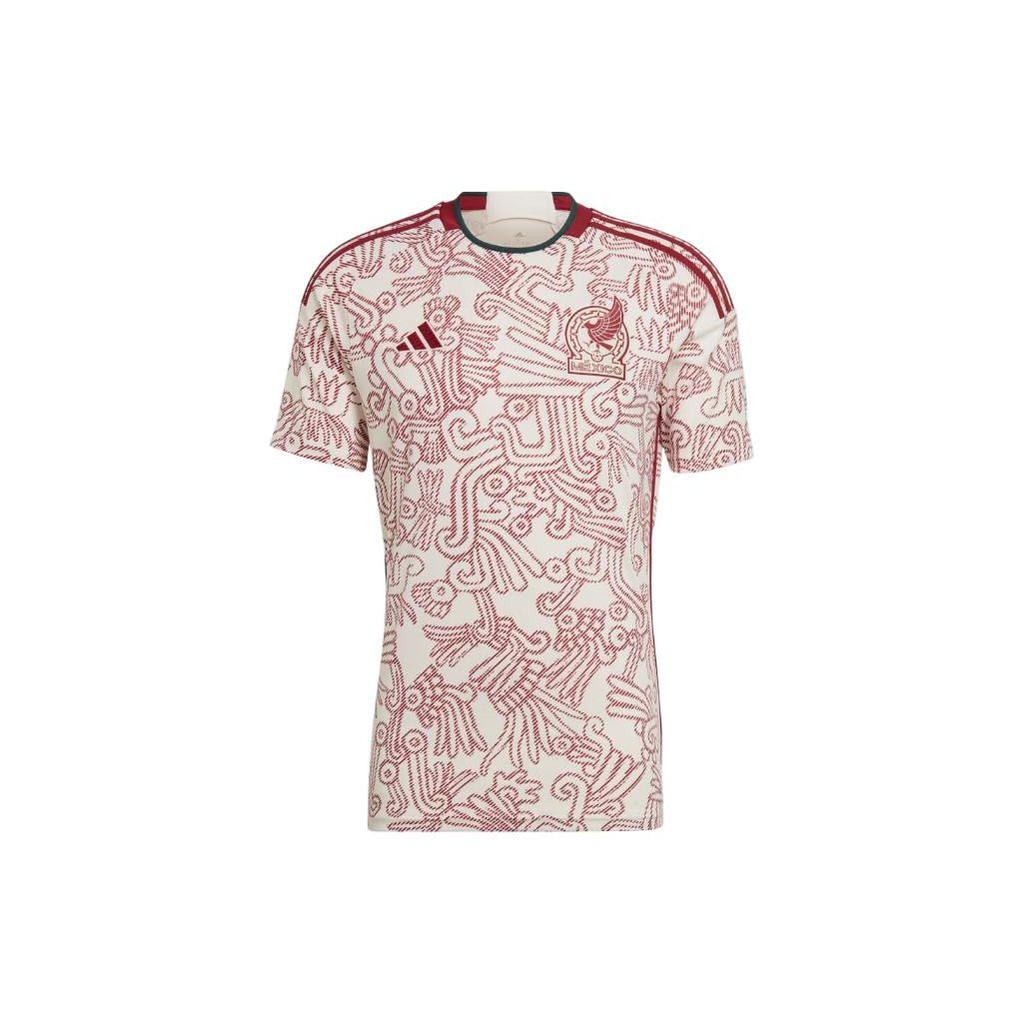 Adidas Dres Mexika pro venkovní zápasy (Americké číslování) Wonder White Pánské Streetwear HD9314