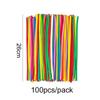 100pcs Balloon Long Strip Spiral Style Color Latex Gathering Party Birthday Wedding Decoration Balloon Design with Inflator