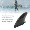 Surfboard Fin TPU Soft Balanced Surfboard Replacement Tail Fin for Longboard Paddle Board Surfing Accessory