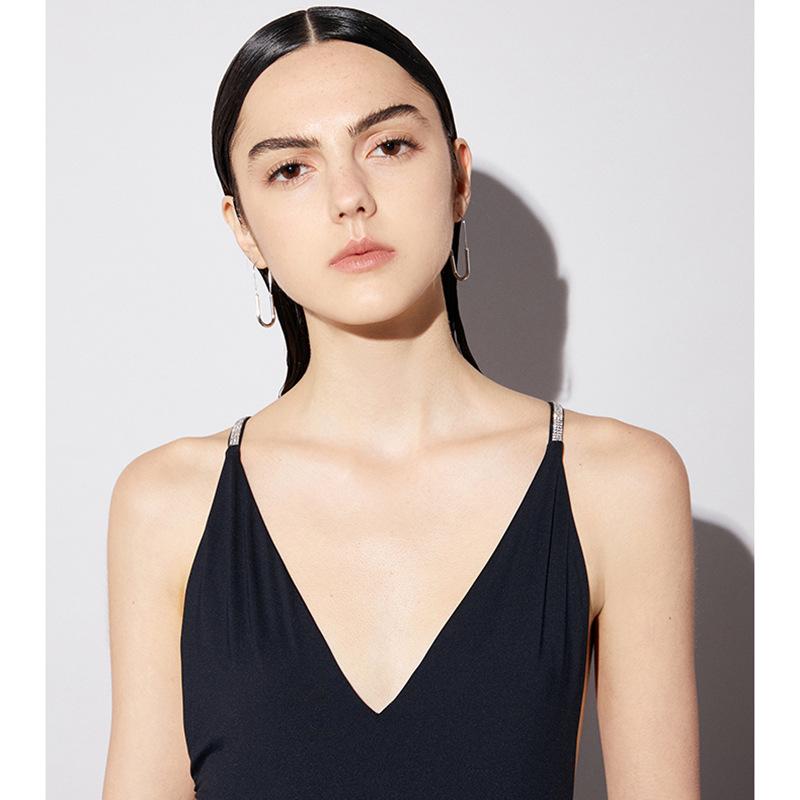 Gold Paper Clip Style Earrings: Modern, Sleek, Versatile Fashion Accessory