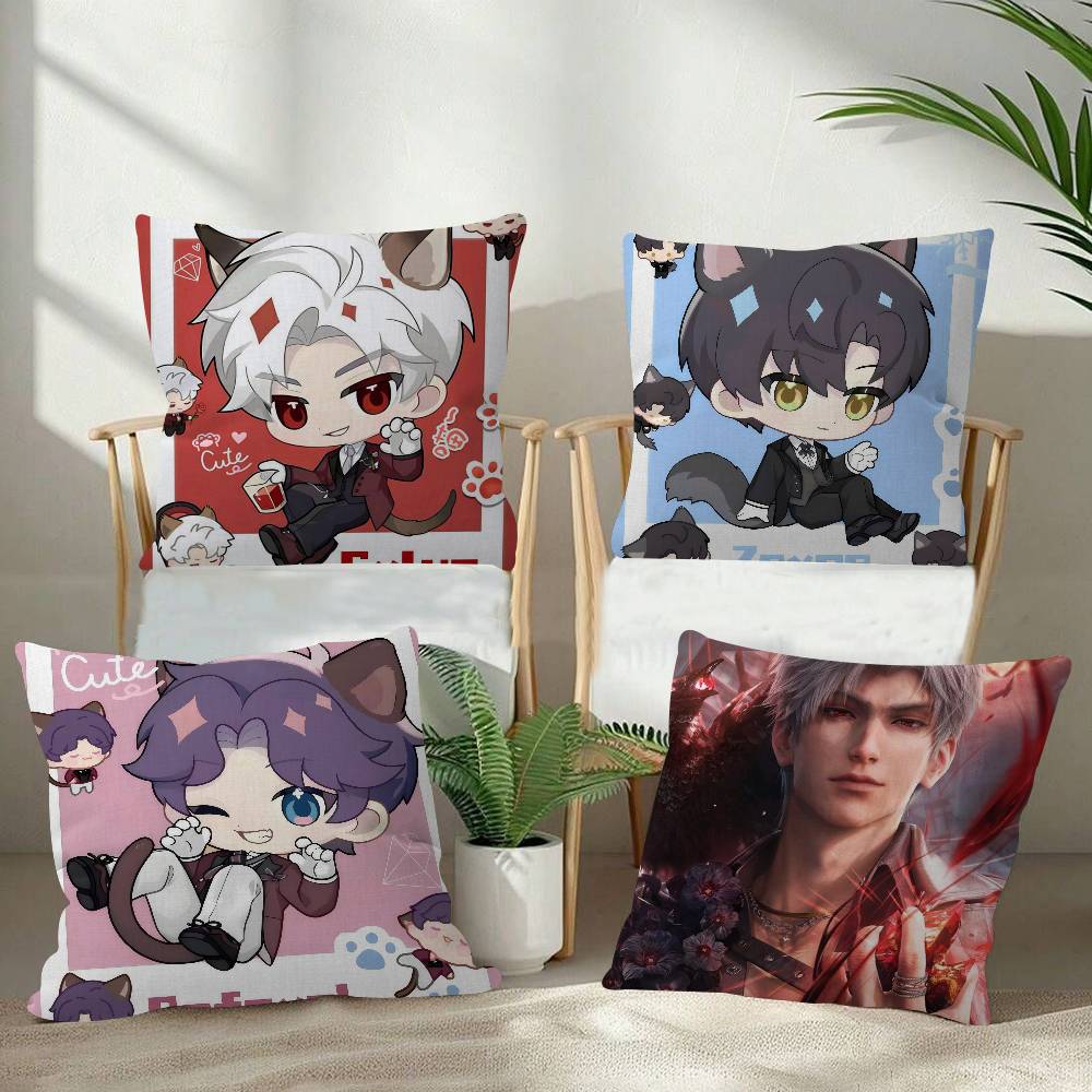 Anime Sylus Love and Deep Space Pillow Anime Pillow Sofa Bed Head Pillow Cover Cushion Cover Fashion