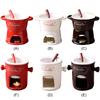 Ceramic Chocolate Fondue Mug Chocolate Melting Cup Cheese Melting Cup for Party Home Birthday Picnics