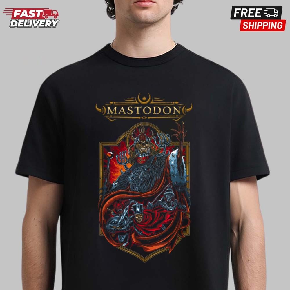 Mastodon HOB Emperor T-Shirt, Heavy Metal Band Shirt, Gift for Fans Unisex T-Shirt XXXL