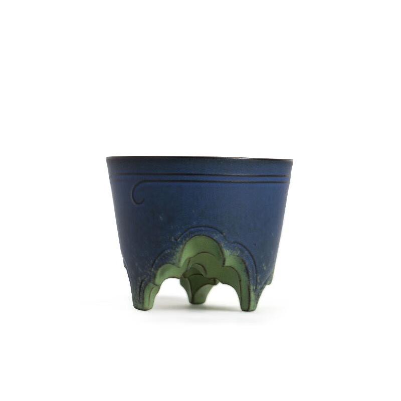 Wanqiantang Ceramic Green Glaze Teacup