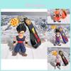 Adorable Dragon Ball Keychain Anime Car Bag Charm Silicone Birthday Gift