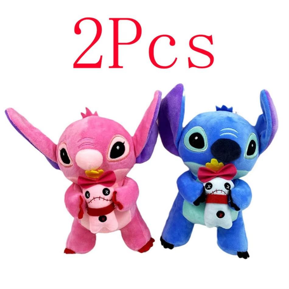 New 12Cm 20Cm 25Cm Stitch Stuffed Plush Models Cartoon Stuffed Plush Dolls Anime Plush Baby Toys Kawaii Kids Birthday Gift