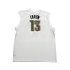 Adidas Harden Basketball Jerseys Unisex White V Neck Moderate 7818A-013-CEF1198