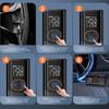 Fast Electric Air Inflator Compressor Pump For Car Bicycles Tires Wireless Charging Auto Stop And Emergency LED Light