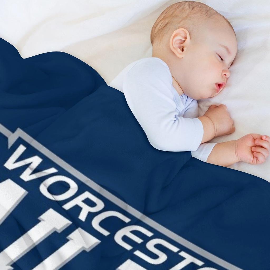 The Worcester Railers Throw Blanket Heavy Decorative Sofas Sofas Plaid on the sofa Blankets