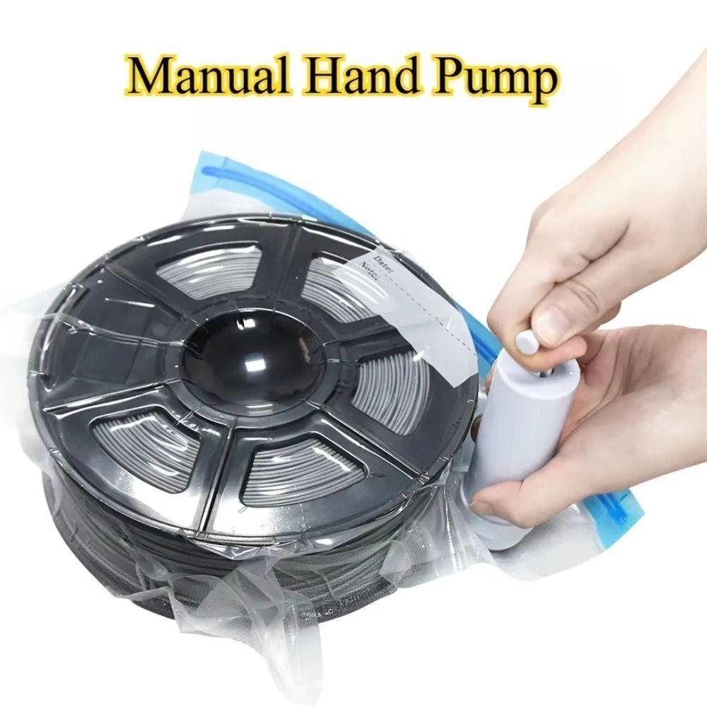 Moisture-Resistant Filament Vacuum Bag Kit Sealed PLA ABS PETG Vacuum Bag  3D Printing Accessories