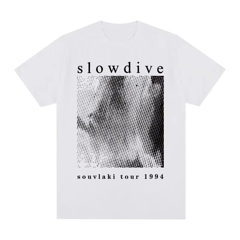 Slowdive Tour 1994 Vintage Tshirt My Bloody Valentine Cotton Unisex T shirt New TEE TSHIRT  harajuku oversized t shirt S