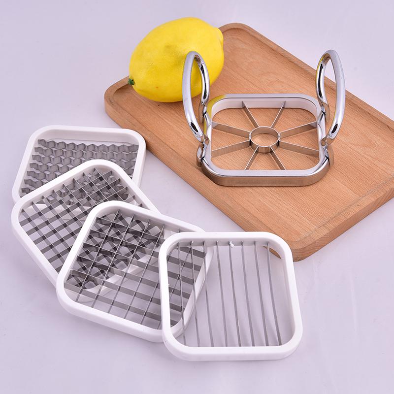 5 In 1 Stainless Steel Multifunction Vegetable Fruit Cutter Kitchen Gadgets