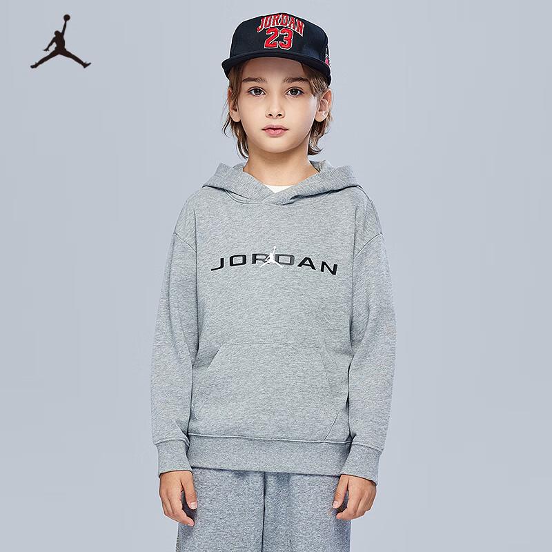 Jordan AJ Boys Cotton Hooded Sweatshirt L
