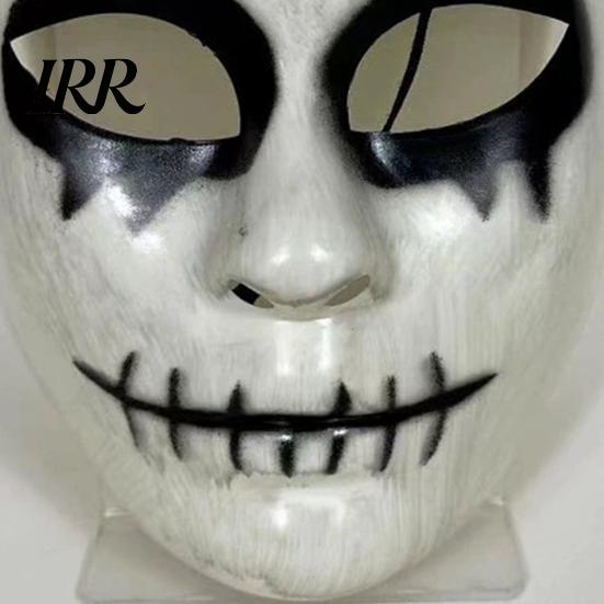 Klare Sicht Halloween Gesichtsmaske Gruselig für Erwachsene, Horror Realistisch Cosplay Party Sichtfeld Zubehör, Unheimlich Vollmaske Kostüm,