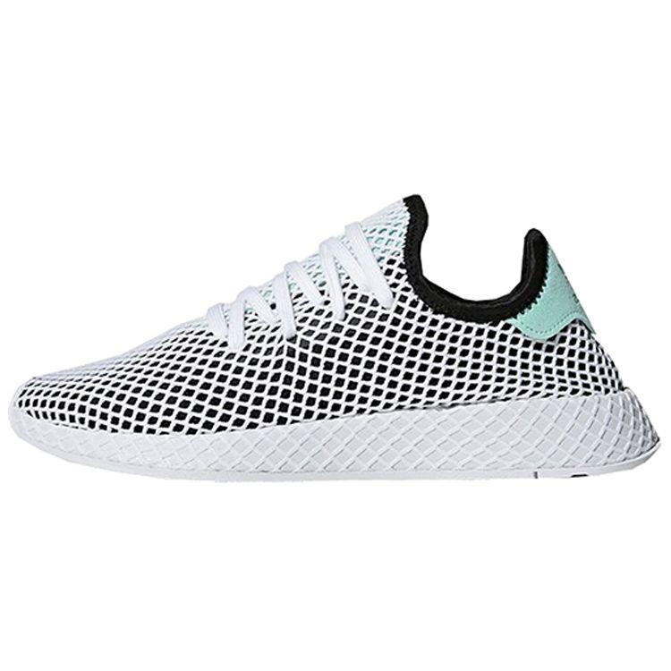 

Кроссовки унисекс adidas Deerupt Black Easy Green Core-Black Running-White B28076