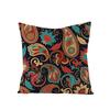 New Bohemian Style Cashew Flower Ethnic Style Linen Pillow Cover Car Cushion Pillow Cover