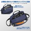 HAKUBA OUTDOOR PRODUCTS Camera Shoulder Bag 03 2.5L Navy ODCSB03NV - A Compact Bag That Can Also Be Used As an Inner Bag