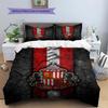 Sunderland A.F Pattern Bedding,Quilt Set Quilt Cover Pillowcase Home Birthday Gift(1 * Duvet Cover + 2 * Pillowcase, Without Core)