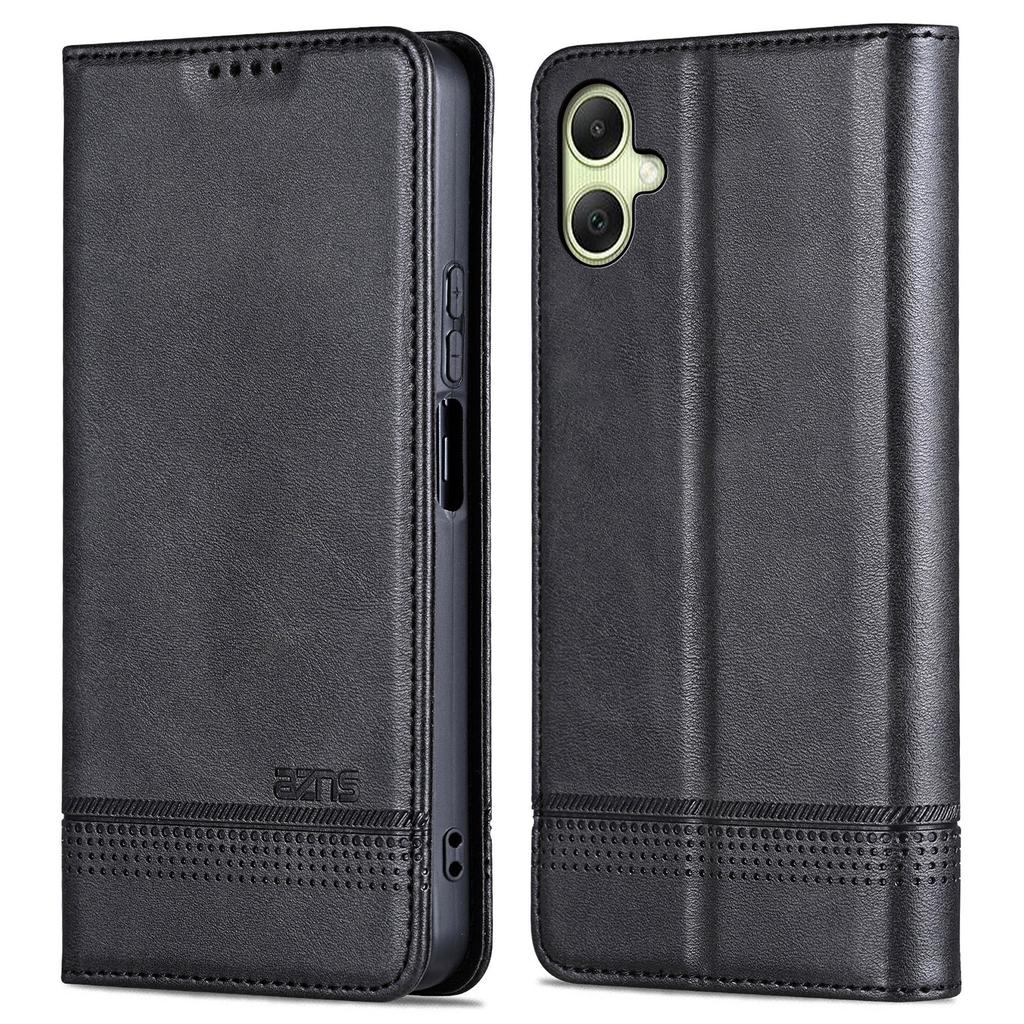AZNS For Samsung Galaxy A06 4G Case Cowhide Texture PU Leather Wallet Phone Cover