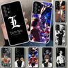 N-Note D-Death Anime Ryuk Phone Case Cover for Samsung Galaxy A12 A22 A32 A52 A72 A02S A51 A50S A31 A20S A10S Note 20 Ultra 10 P