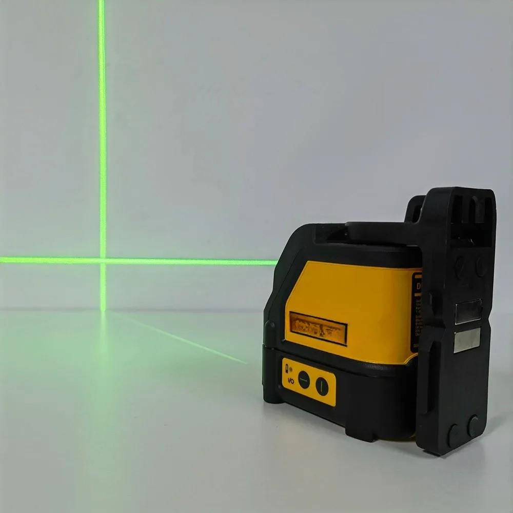 50M High Precision Green Light Laser Leveler Portable Automatic Leveling Beam Line Measurement Tool