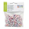 Perles Alphabet Rondes - Multicolore - 6 mm - 300 pcs - Mixte - Idéal pour bijoux et scrapbooking