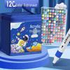 Acrylic Marker - Washable, Non-Bleed, Quick-Drying, Layerable, Waterproof Pen for Art & School.