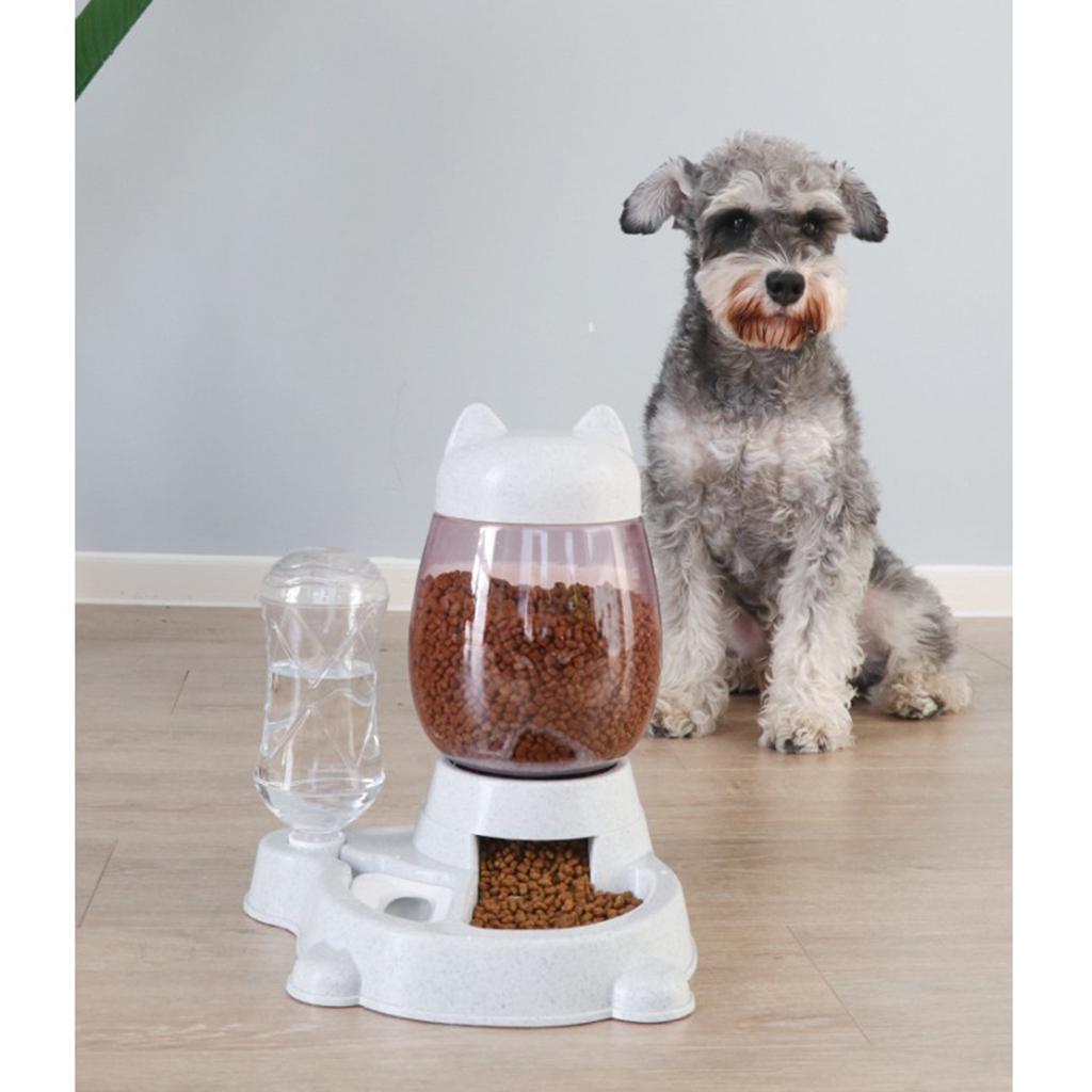 gravity feed dog feeder