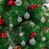 3-24Pcs Mirror Disco Ball Christmas Ball Ornament Set Xmas Tree Hanging Pendant Merry Christmas Decoration for Home New Year Gif