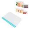 PEVA Food Preservation Bag Frosted Translucent Fruit Vegetable Sealed Bag for Home Kitchen