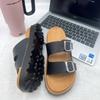 Fashion new casual female summer versatile student soft bottom buckle outdoor beach thick bottom cool slippers