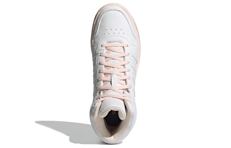 adidas Wmns Hoops 2.0 Mid 'White Power Pink' FW9355