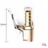 Brass Car Tire Inflation Quick Connector Leakproof Seal Easy Operation For Air Pump Hose Connection CAR Air Chuck Air Compressor Tire Chucks 1