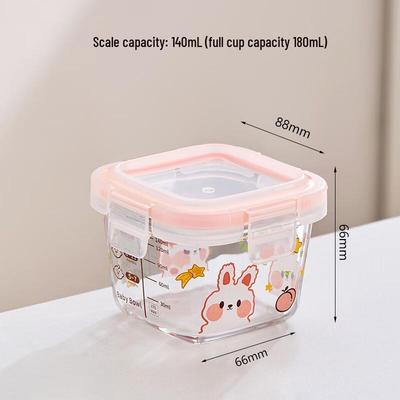 Abay Glass Baby Food Storage Containers
