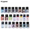 Tramol 30 Colors 18ml Fountain Pen Ink Glass Bottled Refilling Inks Cartridge School Office Ink Supplies Stationery PK JINHAO