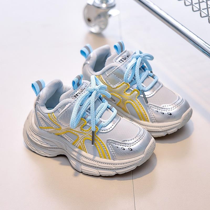 

Одноклассники Весенне-осенние детские кроссовки Сетчатые дышащие Кроссовки для бега для начальной школы Мальчики и девочки Кроссовки для пап 21-25 yards (5 pairs in one hand) синий