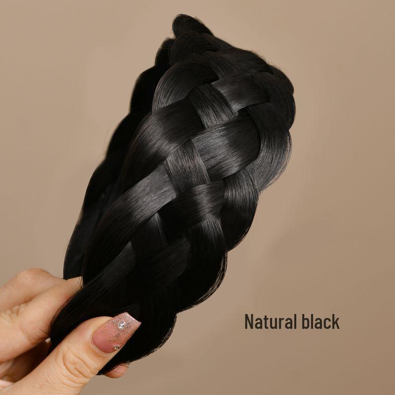 

Коса «Рыбий хвост» Пятипрядная Высокая Корона Невидимая Повязка для Увеличения Объема Волос