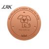 Pet Water Bowl Accessory Copper Disc Purification for Dog, 4-Inch Diameter Pure Disc, Slimy Scale Removal with 3-Point Support Dog Dispenser