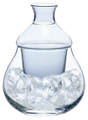 Carafe Variation (with Ice Pocket) Cold Sake Carafe